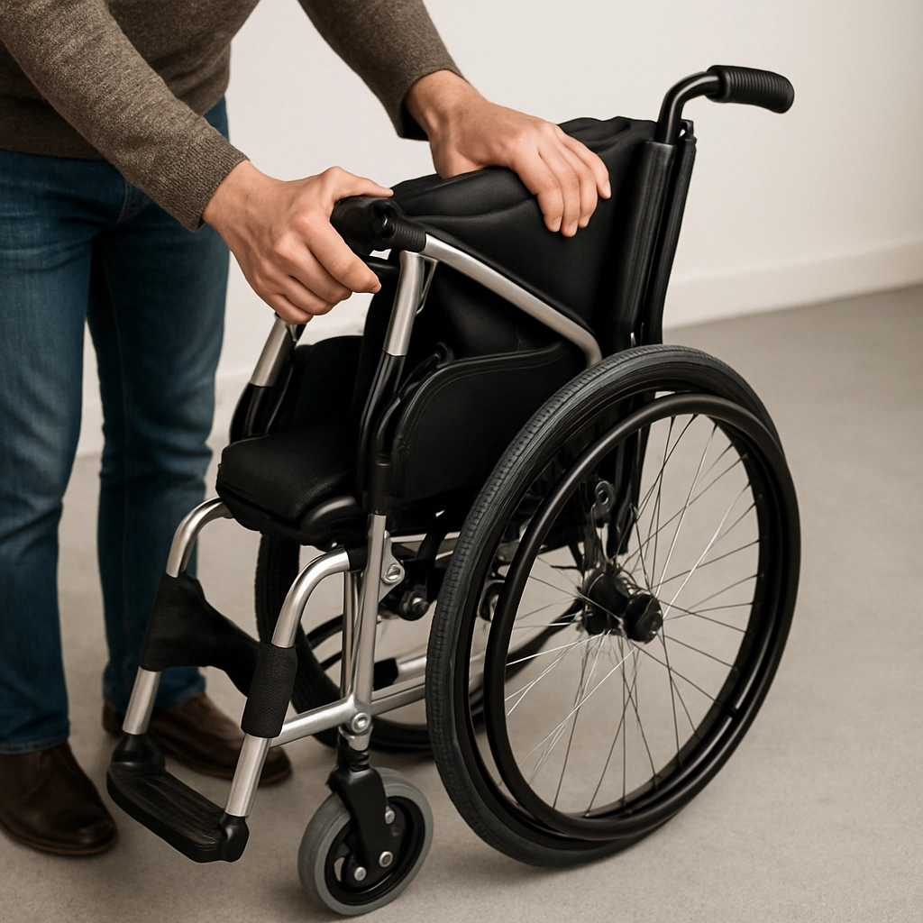 Manual Wheelchair Folding